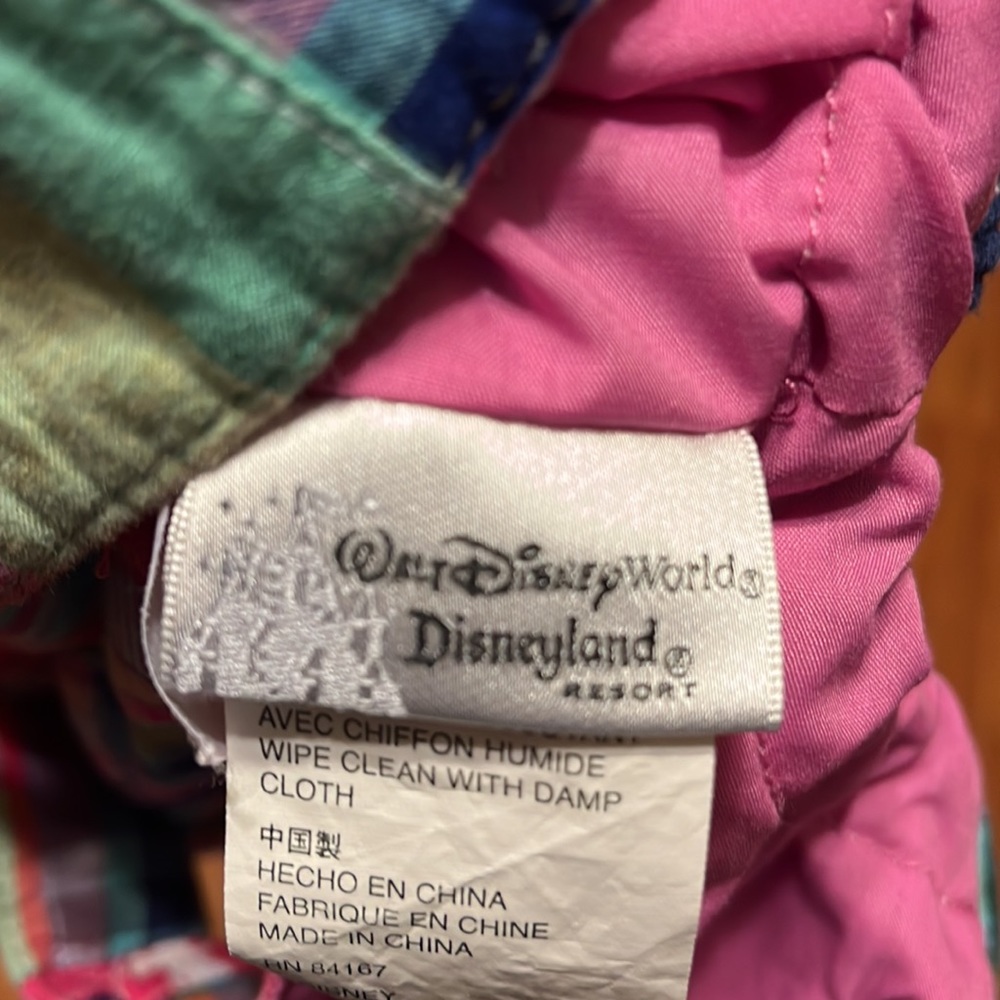 Disney Patchwork Cloth Bucket Style Bag - Picture 3 of 7